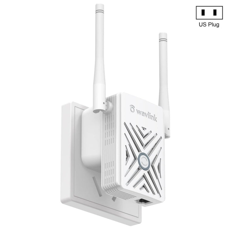 WAVLINK WN578W2 For Home Office N300 WiFi Wireless AP Repeater Signal Booster, Plug:US Plug - Wireless Routers by WAVLINK | Online Shopping UK | buy2fix