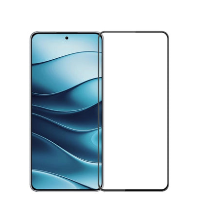 For Xiaomi Redmi Note 14 5G PINWUYO 9H 3D  Full Screen Explosion-proof Tempered Glass Film(Black) - Note 14 Tempered Glass by PINWUYO | Online Shopping UK | buy2fix