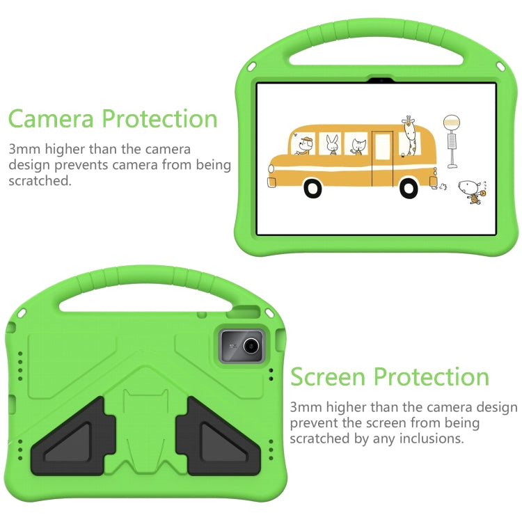 For Lenovo Tab M11 /Xiaoxin Pad 11 2024 EVA Shockproof Tablet Case with Holder(Green) - Lenovo by buy2fix | Online Shopping UK | buy2fix