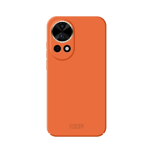 For Huawei Nova 12 Pro / 12 Ultra MOFI Qin Series Skin Feel All-inclusive PC Phone Case(Orange) - Huawei Cases by MOFI | Online Shopping UK | buy2fix