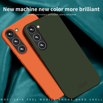 For Samsung Galaxy S24 5G MOFI Qin Series Skin Feel All-inclusive PC Phone Case(Orange) - Galaxy S24 5G Cases by MOFI | Online Shopping UK | buy2fix