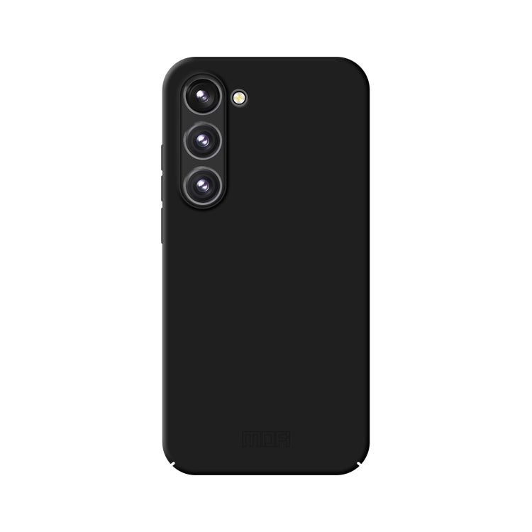 For Samsung Galaxy S24+ 5G MOFI Qin Series Skin Feel All-inclusive PC Phone Case(Black) - Galaxy S24+ 5G Cases by MOFI | Online Shopping UK | buy2fix