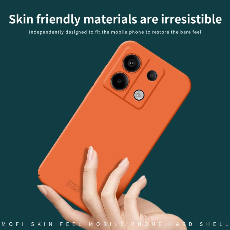 For Xiaomi Redmi Note 13 Pro MOFI Qin Series Skin Feel All-inclusive PC Phone Case(Gray) - Note 13 Pro Cases by MOFI | Online Shopping UK | buy2fix