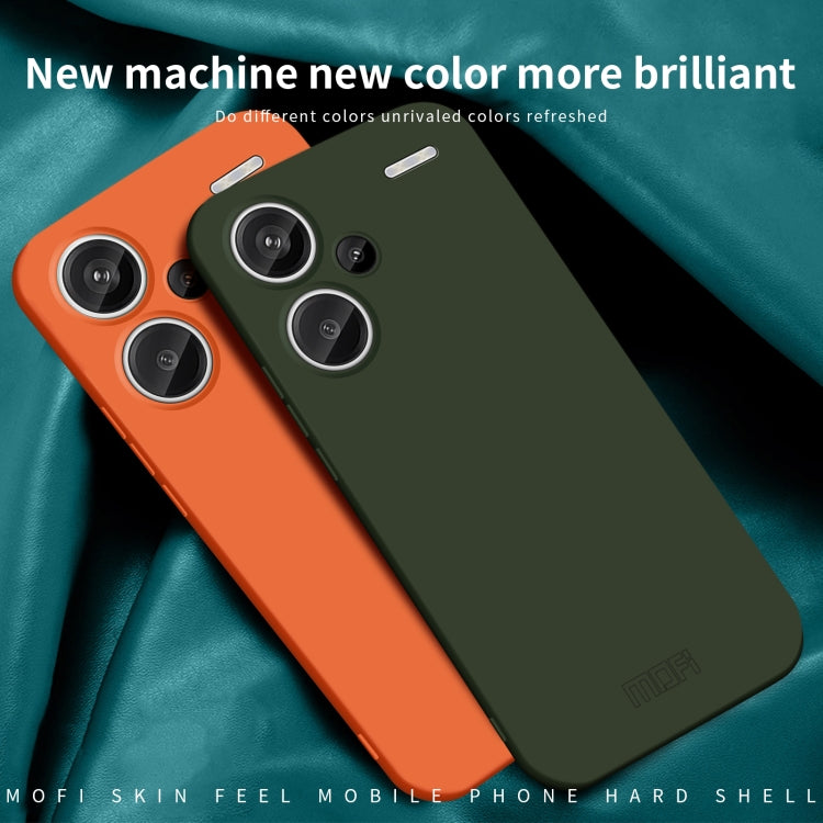 For Xiaomi Redmi Note 13 Pro+ MOFI Qin Series Skin Feel All-inclusive PC Phone Case(Green) - Note 13 Pro+ Cases by MOFI | Online Shopping UK | buy2fix