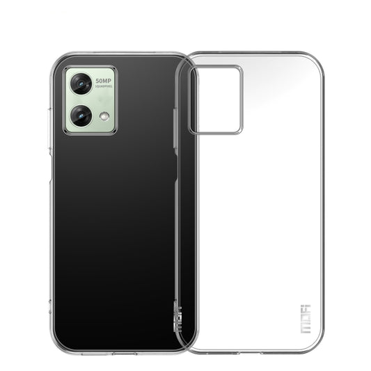 For Motorola Moto G84 MOFI Ming Series Ultra-thin TPU Phone Case(Transparent) - Motorola Cases by MOFI | Online Shopping UK | buy2fix