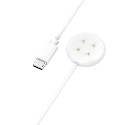 For Google Pixel Watch 2 Type-C Interface Smart Watch Charging Cable, Length: 1m(White) - Other by buy2fix | Online Shopping UK | buy2fix