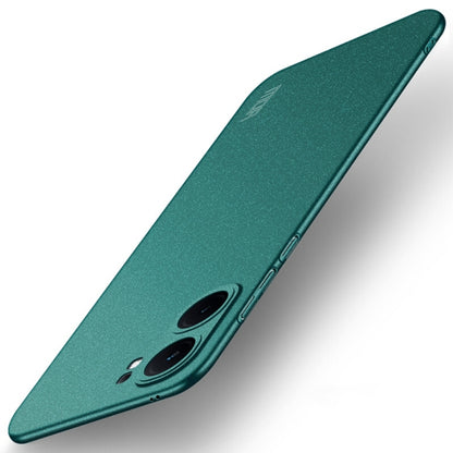 For vivo iQOO Neo9 /Neo9 Pro MOFI Fandun Series Frosted PC Ultra-thin All-inclusive Phone Case(Green) - vivo Cases by MOFI | Online Shopping UK | buy2fix