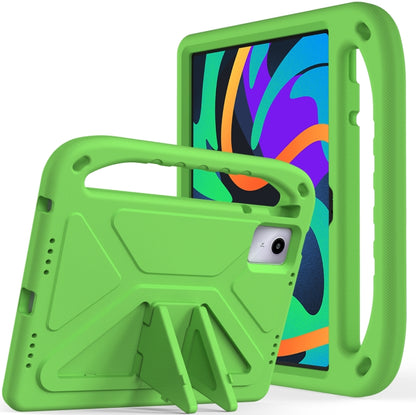 For Lenovo Tab  P12 / Xiaoxin Pad Pro 12.7 Handle EVA Shockproof Tablet Case with Holder(Green) - Lenovo by buy2fix | Online Shopping UK | buy2fix