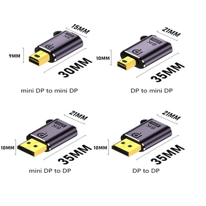 DP1.4 Male to DP 1.4 Female Adapter 8K 60Hz HD Video Transmission Expanding -  by buy2fix | Online Shopping UK | buy2fix