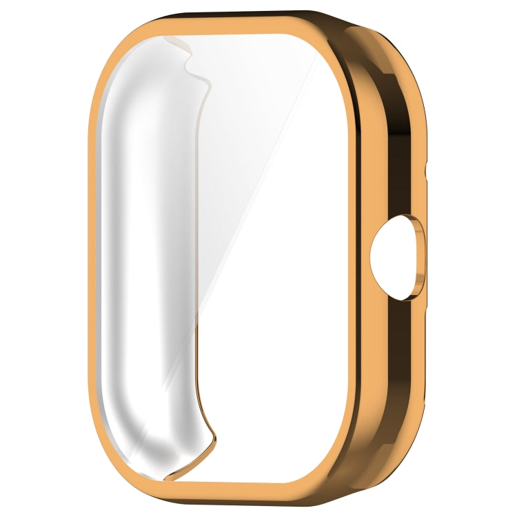 For Redmi Watch 4 Full Package TPU Electroplated Watch Protective Case(Rose Gold) - Watch Cases by buy2fix | Online Shopping UK | buy2fix