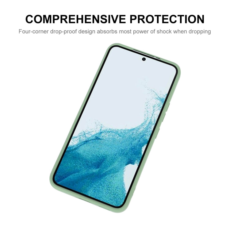 For Samsung Galaxy S24+ 5G ENKAY Liquid Silicone Soft Shockproof Phone Case(Dark Blue) - Galaxy S24+ 5G Cases by ENKAY | Online Shopping UK | buy2fix