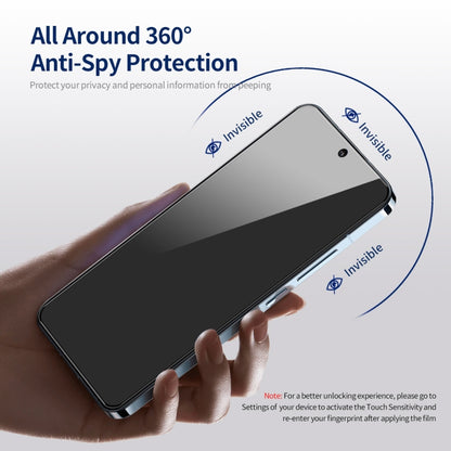 For Samsung Galaxy F54 2pcs ENKAY Hat-Prince 360 Degree Anti-peeping Privacy Full Screen Tempered Glass Film - Galaxy Tempered Glass by ENKAY | Online Shopping UK | buy2fix