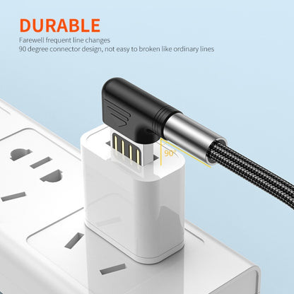 ENKAY 3A Elbow Reversible USB to Elbow Type-C Fast Charging Data Cable, Length:0.5m - USB-C & Type-C Cable by ENKAY | Online Shopping UK | buy2fix