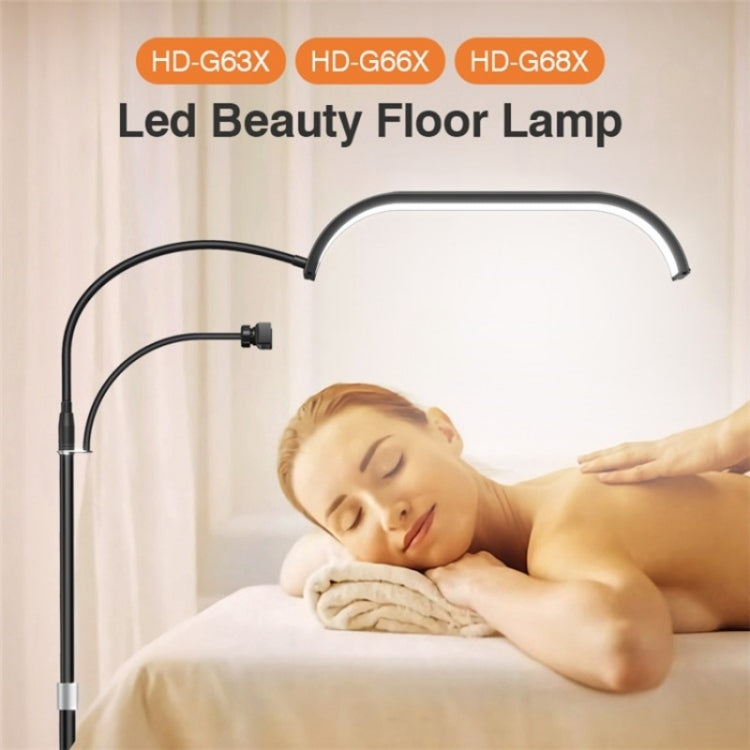 HD-G63X Floor Standing Remote Dimming LED Moon Lamp Manicure Eyelash Beauty Lamp(EU Plug) - Selfie Light by buy2fix | Online Shopping UK | buy2fix
