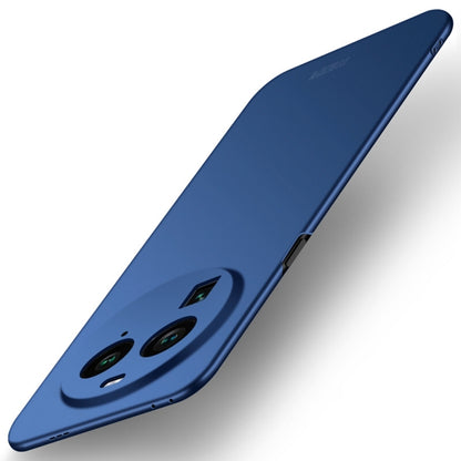 For OPPO Find X6 MOFI Micro-Frosted PC Ultra-thin Hard Phone Case(Blue) - OPPO Cases by MOFI | Online Shopping UK | buy2fix