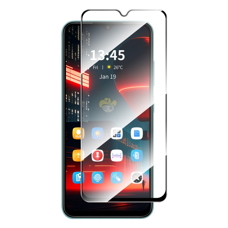 For Tecno Spark 10 / 10 5G ENKAY Full Glue High Aluminum-silicon Tempered Glass Film - Tecno Tempered Glass by ENKAY | Online Shopping UK | buy2fix