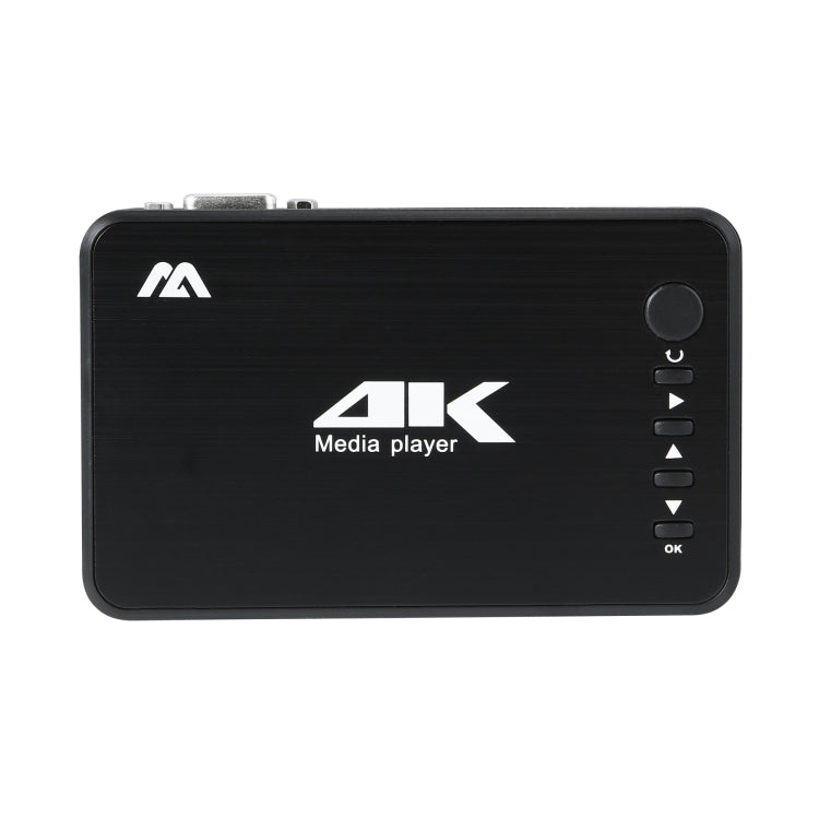 4K 30HZ HDD Player AV+VGA+HDMI SD Card U Disk Player(US) - Multimedia Player by buy2fix | Online Shopping UK | buy2fix