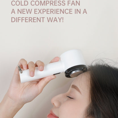 WX-625 Cold Compress Function Portable Mini Summer Fan Handheld Cooling Fan(Baby Blue) - Electric Fans by buy2fix | Online Shopping UK | buy2fix