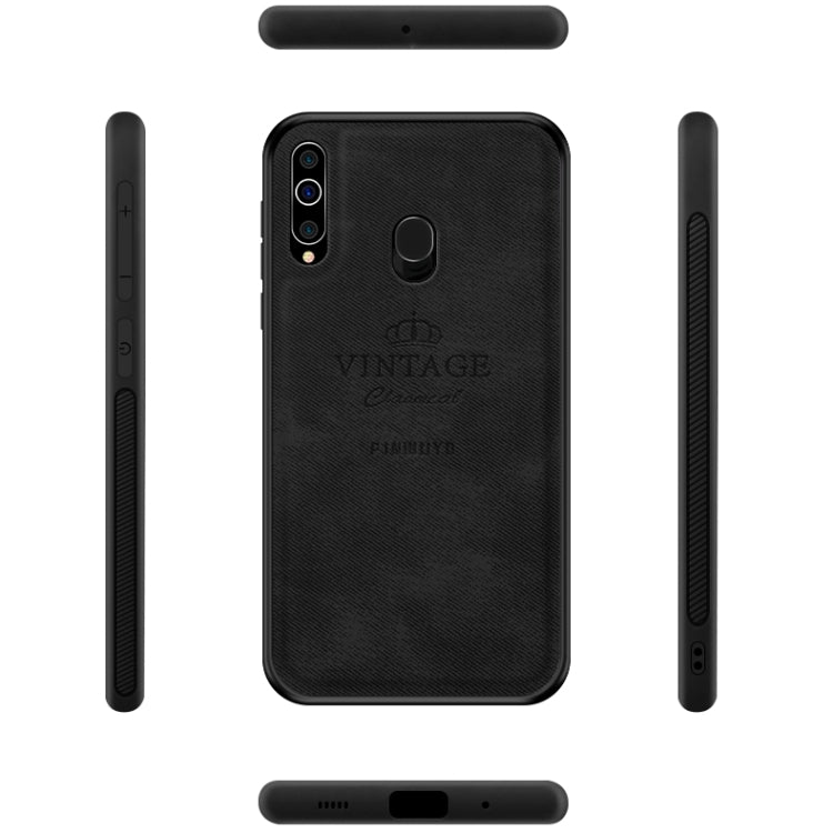 PINWUYO Shockproof Waterproof Full Coverage PC + TPU + Skin Protective Case for Galaxy A60(Gray) - Galaxy Phone Cases by PINWUYO | Online Shopping UK | buy2fix