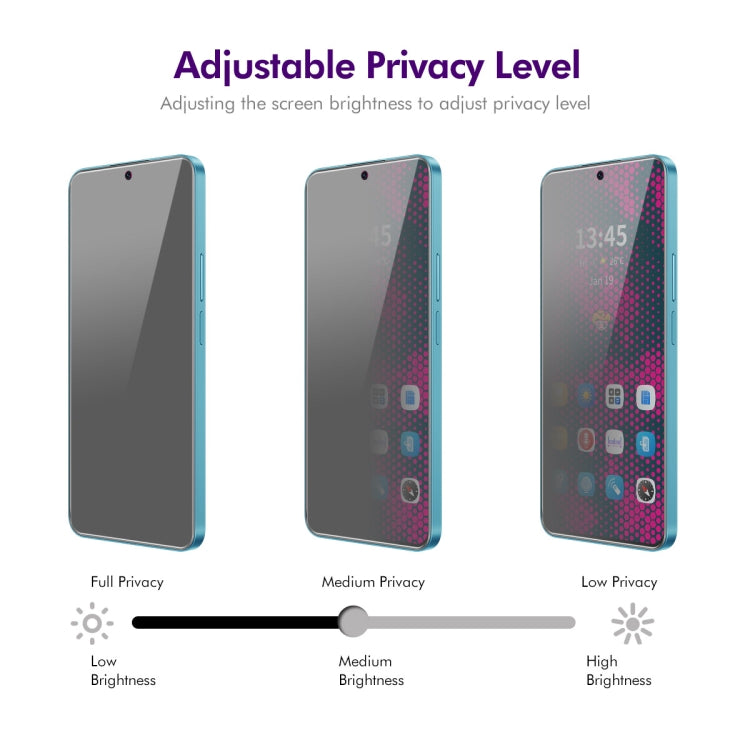 For Motorola Moto G 5G 2024 ENKAY Hat-Prince 28 Degree Anti-peeping Privacy Tempered Glass Film - Motorola Tempered Glass by ENKAY | Online Shopping UK | buy2fix