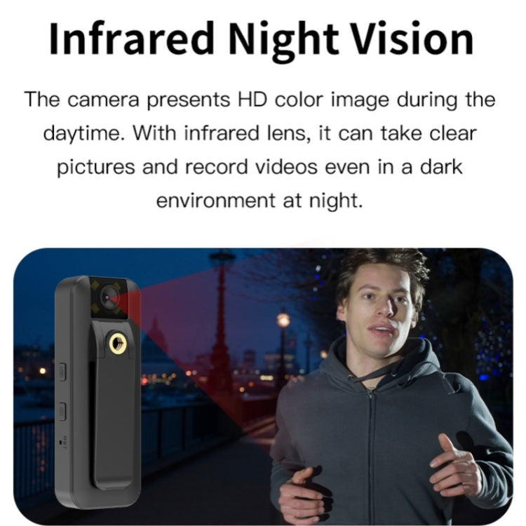 L15WIFI HD Infrared Night Vision Outdoor Sports Video Recording Camera DV Rotatable Lens - Wireless Camera by buy2fix | Online Shopping UK | buy2fix