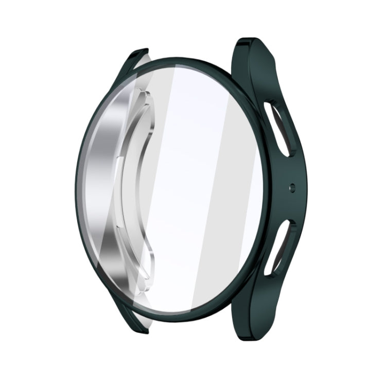 For Samsun Galaxy Watch 7 40mm Full Coverage TPU Electroplated Watch Protective Case(Green) - Watch Cases by buy2fix | Online Shopping UK | buy2fix