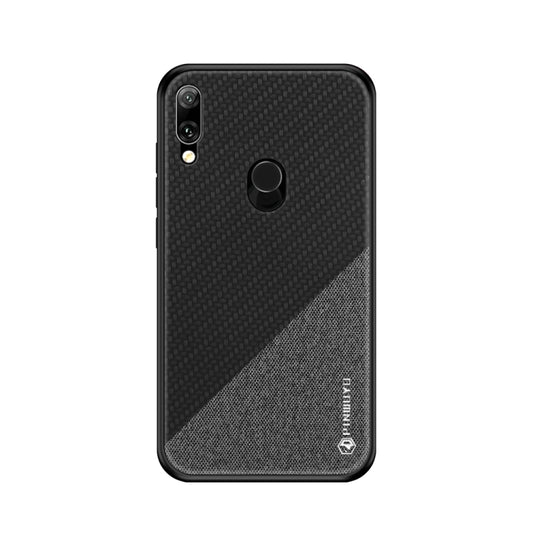 PINWUYO Honors Series Shockproof PC + TPU Protective Case for Huawei Y7 2019 (Fingerprint Hole) / Y7 Prime 2019(Black) - Huawei Cases by PINWUYO | Online Shopping UK | buy2fix