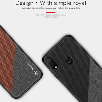 PINWUYO Honors Series Shockproof PC + TPU Protective Case for Xiaomi Redmi Note 7 / Note 7 Pro(Black) - Xiaomi Cases by PINWUYO | Online Shopping UK | buy2fix