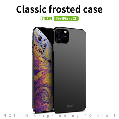 For iPhone 11 Pro MOFI Frosted PC Ultra-thin Hard Case (Blue) - iPhone 11 Pro Cases by MOFI | Online Shopping UK | buy2fix