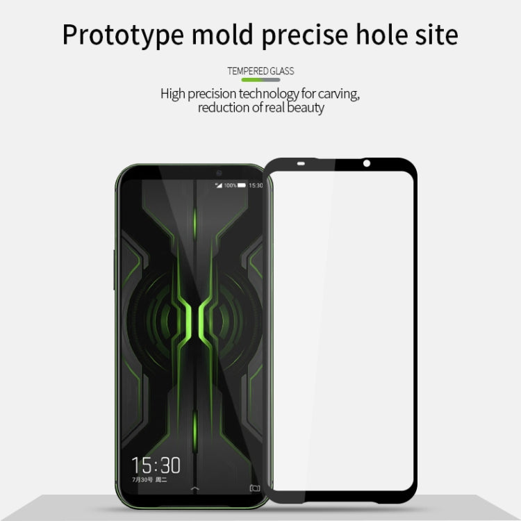 PINWUYO 9H 2.5D Full Screen Tempered Glass Film for  Xiaomi Black shark2 Pro（Black） -  by PINWUYO | Online Shopping UK | buy2fix