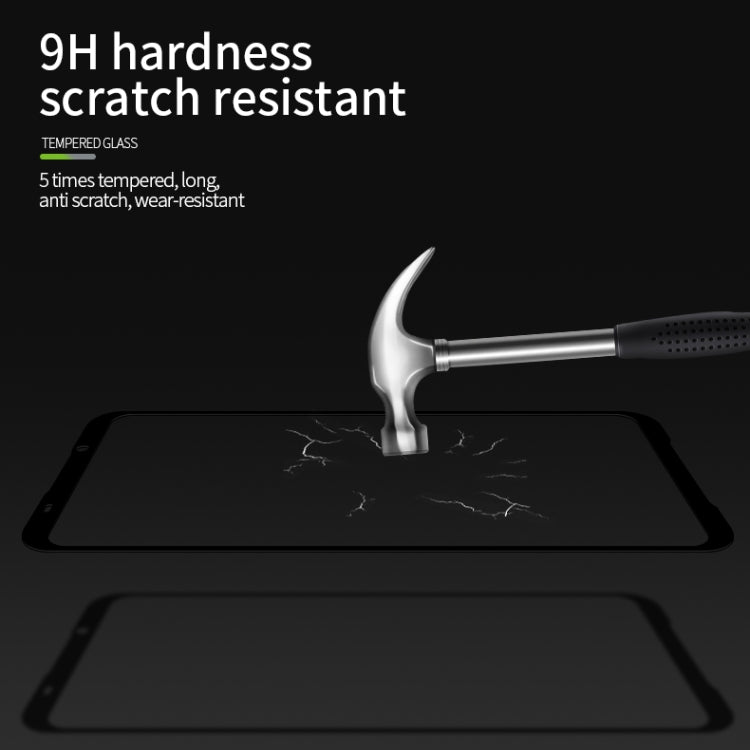 PINWUYO 9H 2.5D Full Screen Tempered Glass Film for  Xiaomi Black shark2 Pro（Black） -  by PINWUYO | Online Shopping UK | buy2fix