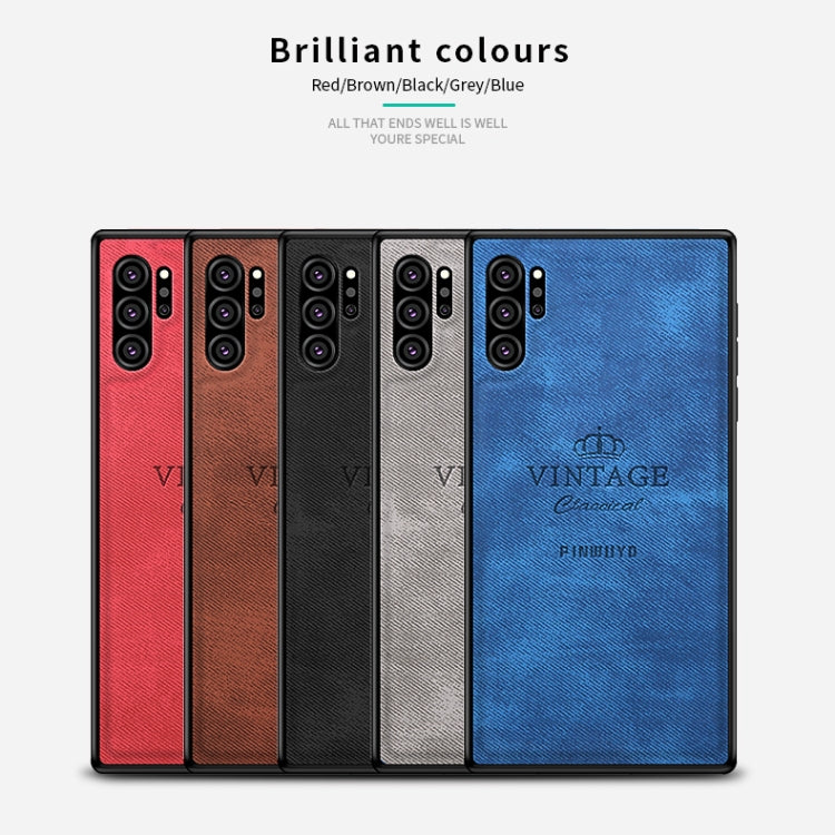 PINWUYO Shockproof Waterproof Full Coverage PC + TPU + Skin Protective Case  for Galaxy Note10+(Red) - Galaxy Phone Cases by PINWUYO | Online Shopping UK | buy2fix