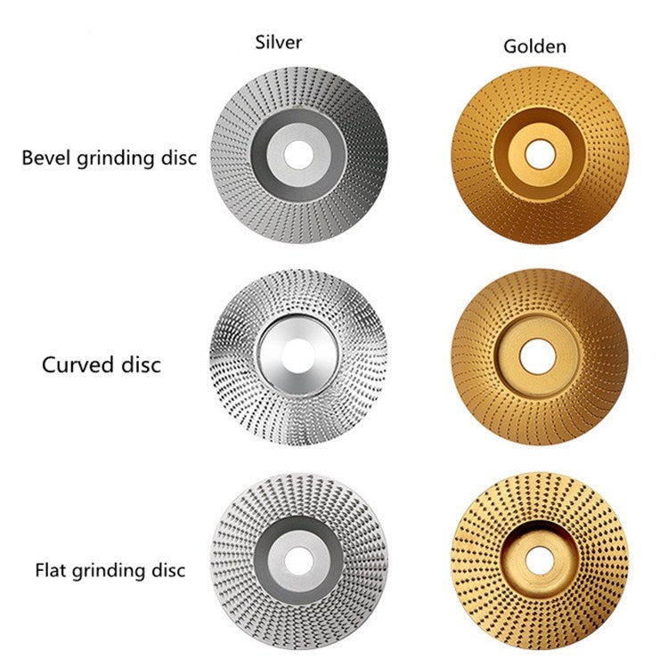 Woodworking Sanding Thorn Disk Angle Grinder Thorn Disk Plastic Grinding Disk Polishing Disk, Style:Flat(Silver) - Abrasive Tools & Accessories by buy2fix | Online Shopping UK | buy2fix