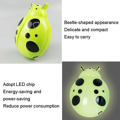 A62 Beetle Shape LED Night Light Plug-in Intelligent Light Control Sensor Light, Plug:AU Plug(Green) - Sensor LED Lights by buy2fix | Online Shopping UK | buy2fix