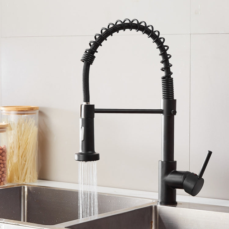 Kitchen Faucet Hot & Cold Water Tank Valve Sink Faucet, Specification: Black Model - Faucets & Accessories by buy2fix | Online Shopping UK | buy2fix