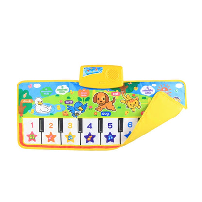 Piano Musical Touch Carpet Children Early Education Music Keyboard Playmat - Music Toys by buy2fix | Online Shopping UK | buy2fix