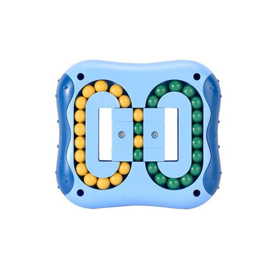 2 PCS Rotating Magic Bean Fingertip Magic Cube Children Finger Top Intellectual Toy(Blue) - Magic Cubes by buy2fix | Online Shopping UK | buy2fix