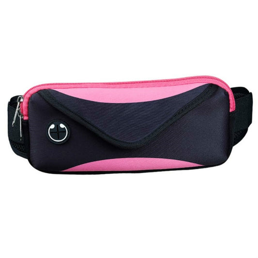 Sports Running Mobile Phone Waterproof Waist Bag, Specification:Under 7 inches(Pink) - Other by buy2fix | Online Shopping UK | buy2fix