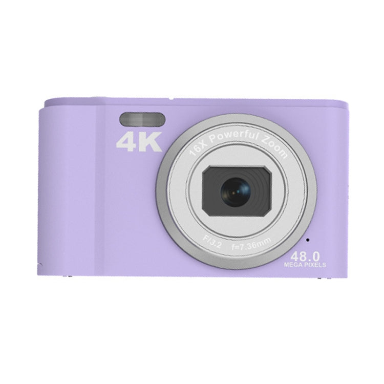 DC303A 2.8-Inch 4K 16X Zoom HD Digital Camera Mini Children Photography Camera UK Plug(Purple Blue) - Children Cameras by buy2fix | Online Shopping UK | buy2fix