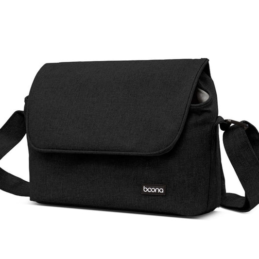 Baona BN-H013 Camera Shoulder Bag SLR Lens Storage Handbag(Light-Thin Black) - Strap Satchel by Baona | Online Shopping UK | buy2fix