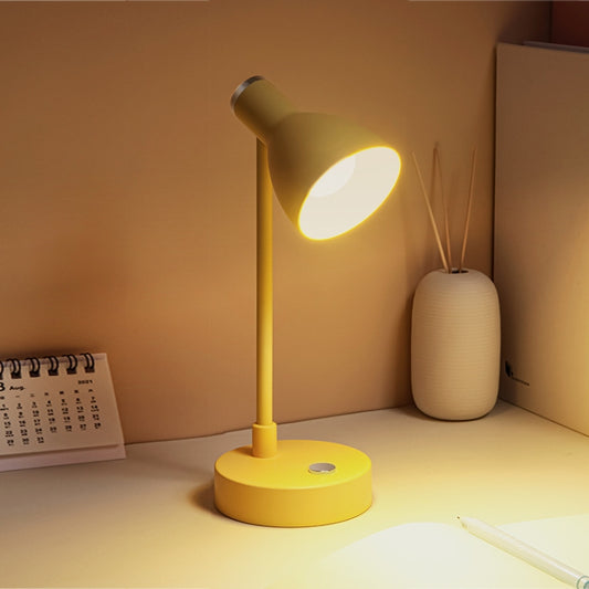 8099 LED Eye Protection Touch Dimming Table Lamp(Vitality Yellow) - Desk Lamps by buy2fix | Online Shopping UK | buy2fix