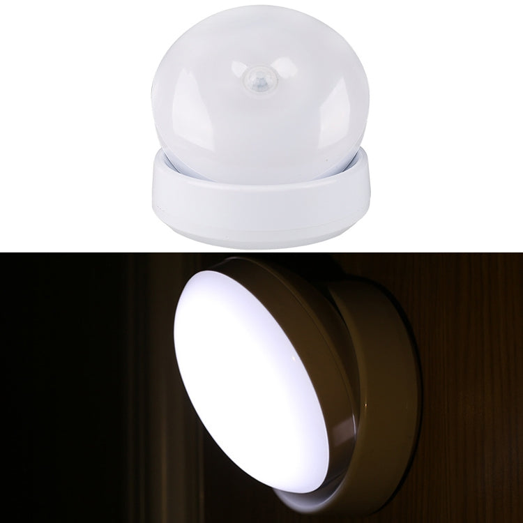 DMK-6PL Kitchen Cabinet Body Infrared Sensing Lamp, Style: Rotate Battery(White Light) - Sensor LED Lights by buy2fix | Online Shopping UK | buy2fix