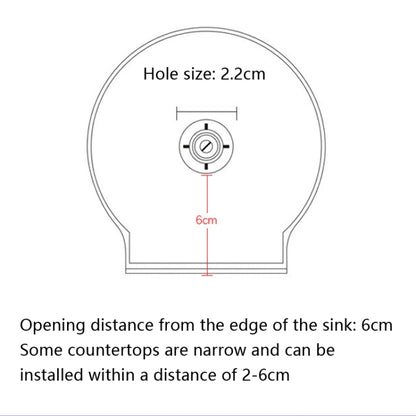 Automatic Faucet High Pressure Spray Washer, Style: 304 Stainless Steel+Soft Hose+G9/16 Three-way - Faucets & Accessories by buy2fix | Online Shopping UK | buy2fix