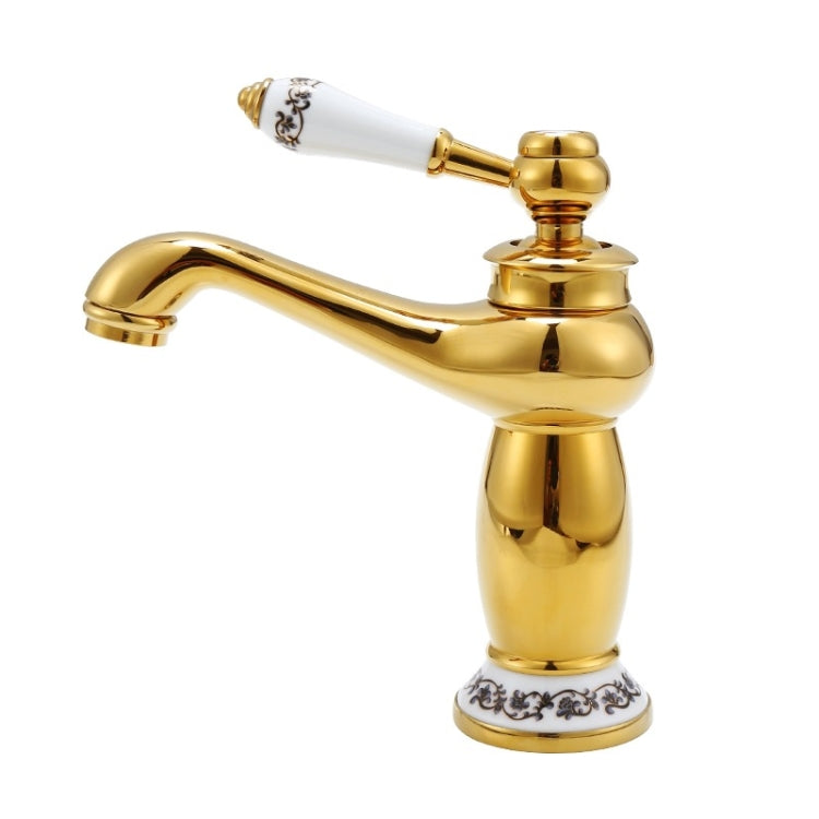 Antique Hot and Cold Bathroom Washbasin Faucet, Style: Short Model - Faucets & Accessories by buy2fix | Online Shopping UK | buy2fix