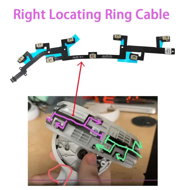 For Meta Quest 2 Locating Ring Flex Cable Right Set -  by buy2fix | Online Shopping UK | buy2fix