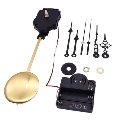 Quartz Pendulum Clock Movement DIY Movement Kits with 2 Pairs Hands - DIY Clocks by buy2fix | Online Shopping UK | buy2fix