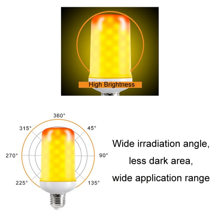 5W 99 Beads LED Simulation Flame Atmosphere Night Light(E27) - Smart Light Bulbs by buy2fix | Online Shopping UK | buy2fix