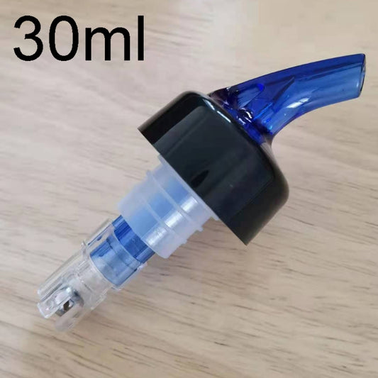 Quantitative Wine Pourer Red Wine Cork Wine Stopper  30ml Blue - Bottle Stopper by buy2fix | Online Shopping UK | buy2fix