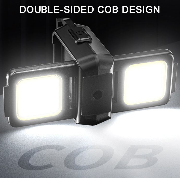 Double Sided COB Flashlight Mini Keychain Light Camping Light Without Stand - Mini Flashlight by buy2fix | Online Shopping UK | buy2fix