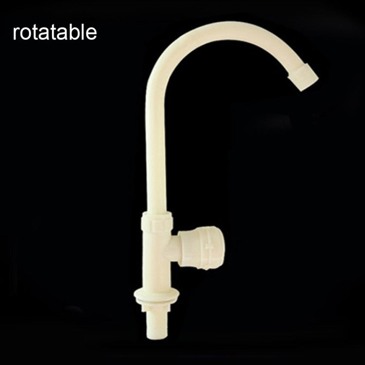 Plastic Kitchen Single Cold Sink Faucet Vertical Faucet, Specification: High Pole - Faucets & Accessories by buy2fix | Online Shopping UK | buy2fix